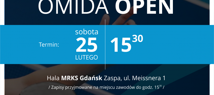 XI Turniej Tenisa Stołowego „OMIDA OPEN” dla amatorów i weteranów – 25.02.2017 r.