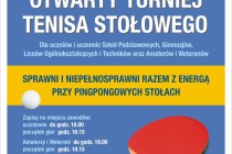 Dzień Dziecka z Energą – „Sprawni i niepełnosprawni przy pingpongowych stołach”