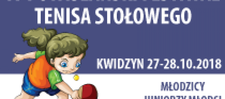 Liliana Wollschlaeger /GKTS Gdańsk/ i Samuel Michna /UKS Lis Sierakowice/ wygrali WTK młodzików w ramach IV Festiwalu Tenisa Stołowego w Kwidzynie