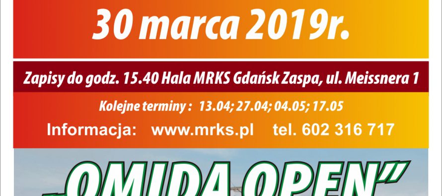 13. Turniej tenisa stołowego „OMIDA OPEN” dla amatorów i weteranów – 30 marca (sobota) 2019 r. -zapisy do 15.40