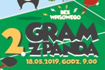 GRAJ z PANDĄ – turniej tenisa stołowego w Sierakowicach – 18 maja 2019 r.