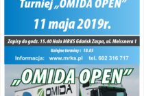 XVI Turniej „OMIDA OPEN” dla amatorów i weteranów – 11 maja 2019 r. godz. 15.40 – Hala MRKS Gdańsk