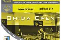 „OMIDA OPEN” – trzeci turniej tenisa stołowego dla amatorów i weteranów – 23 października (sobota) br. godz.15.45, hala MRKS Gdańsk