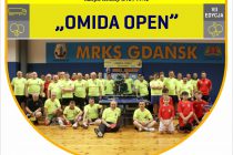 VI Turniej „OMIDA OPEN” dla Amatorów i Weteranów 26 listopada 2022 r. zapisy wyjątkowo do 16.30; Hala MRKS Gdańsk ul. Meissnera 1