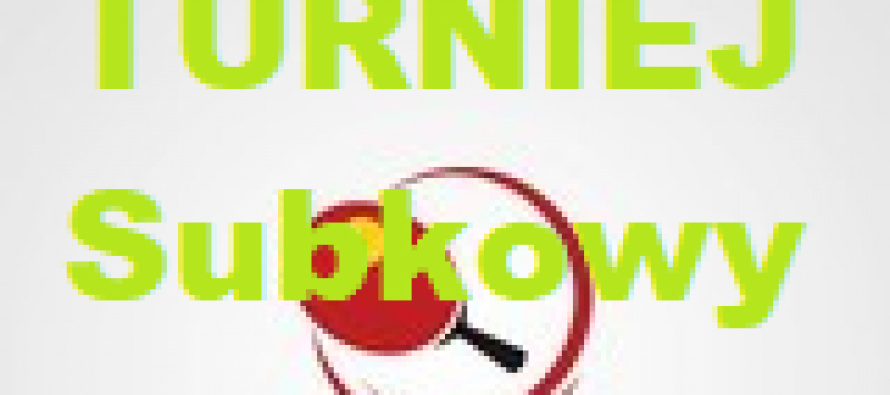Wielkanocny Turniej Tenisa Stołowego – 19 kwietnia (sobota) 2025 r. – godz. 9.30; Subkowy